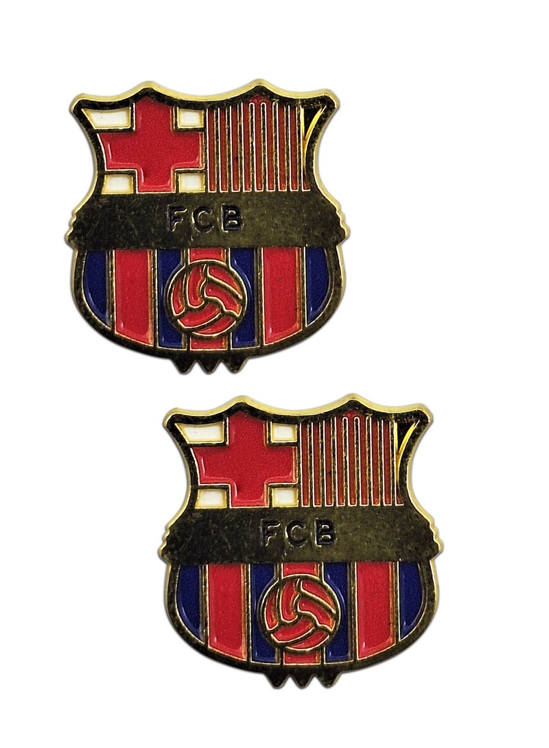 2 Pieces FC Barcelona Sticker for Mobile or Any Smooth Surface - Image 1