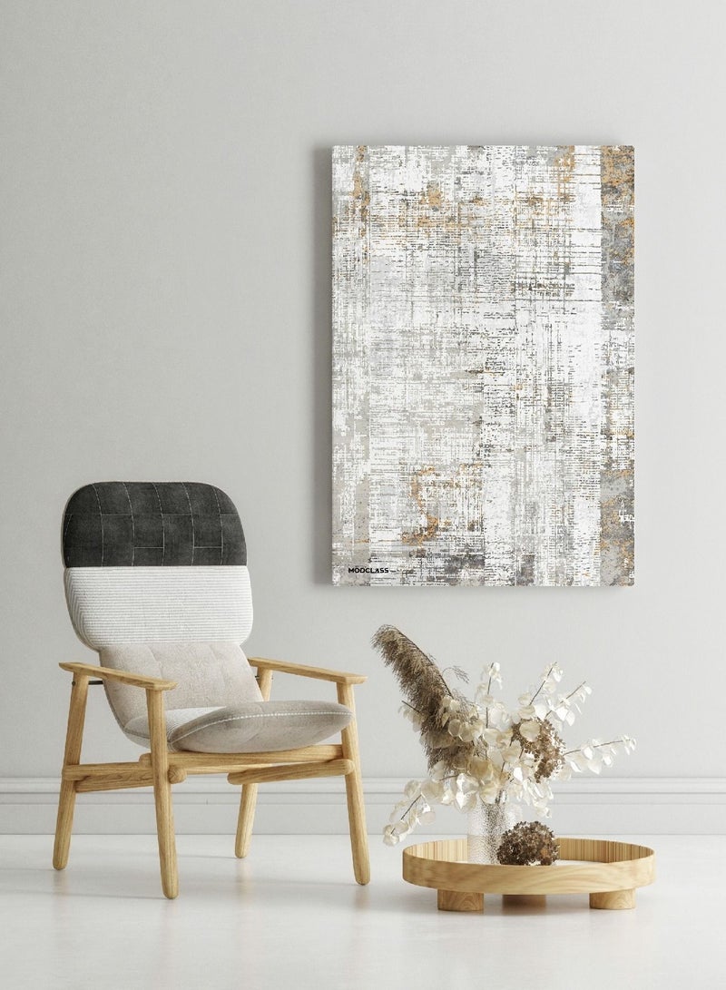 مودكلاس لوحة جدارية كانفس بتصميم تجريدي - Image 1