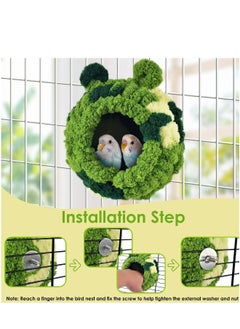 Generic Bird Nest, Parrot Breeding House Conure Snuggle Hut for Budgie, Parakeet, co ckatiel, Conure, Lovebird, Canary, Finch, Hamster, Small Pets  - Image 1