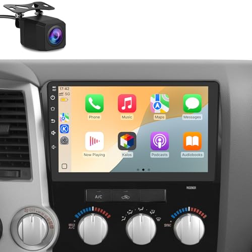 AWESAFE 5GWiFi Upgrade Car Stereo for Toyota Tundra 2007-2013 Toyota Sequoia 2008-2018, 10" Touch Screen Tundra Radio Update with Wireless Carplay Android Auto - 2GB+64GB with Camera - Image 1
