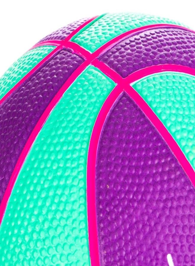 Decathlon Basketball Ball Size 1 Mini (Green/Purple) - Image 4