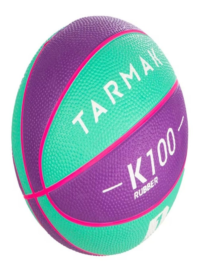 Decathlon Basketball Ball Size 1 Mini (Green/Purple) - Image 5