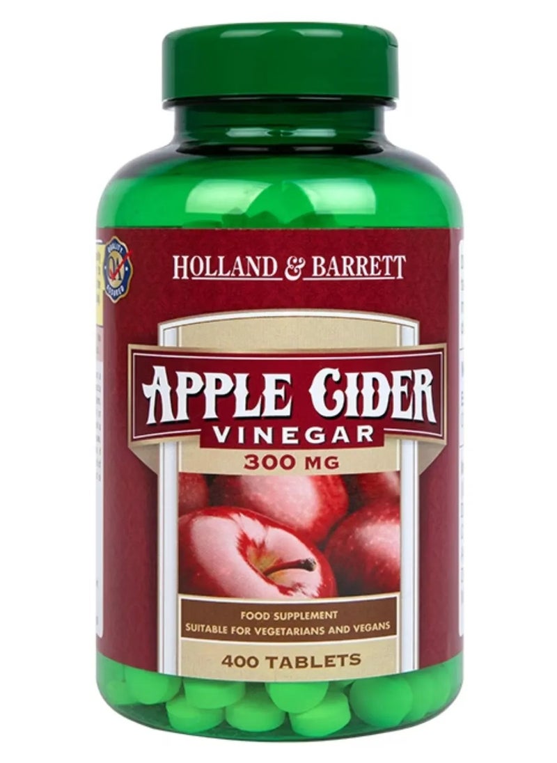 H&B H&B Apple Cider Vinegar 300mg Vegan Tablets, Pack of 400's 