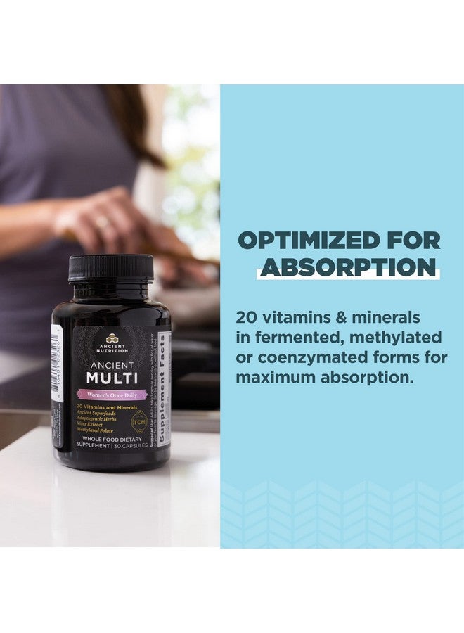 Ancient Nutrition, Multivitamin Womens 1 Day, 30 Count - Image 4
