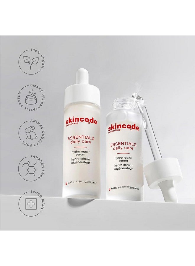 سكينكود مصل الإصلاح المائي، مصل مهدئ للترطيب المتقدم للإصلاح والحماية، مثالي للبشرة المجففة والشيخوخة، يعزز تركيبة البشرة الحساسة من الإشراق والشد (1.0 أونصة / 30 مل) - Image 5