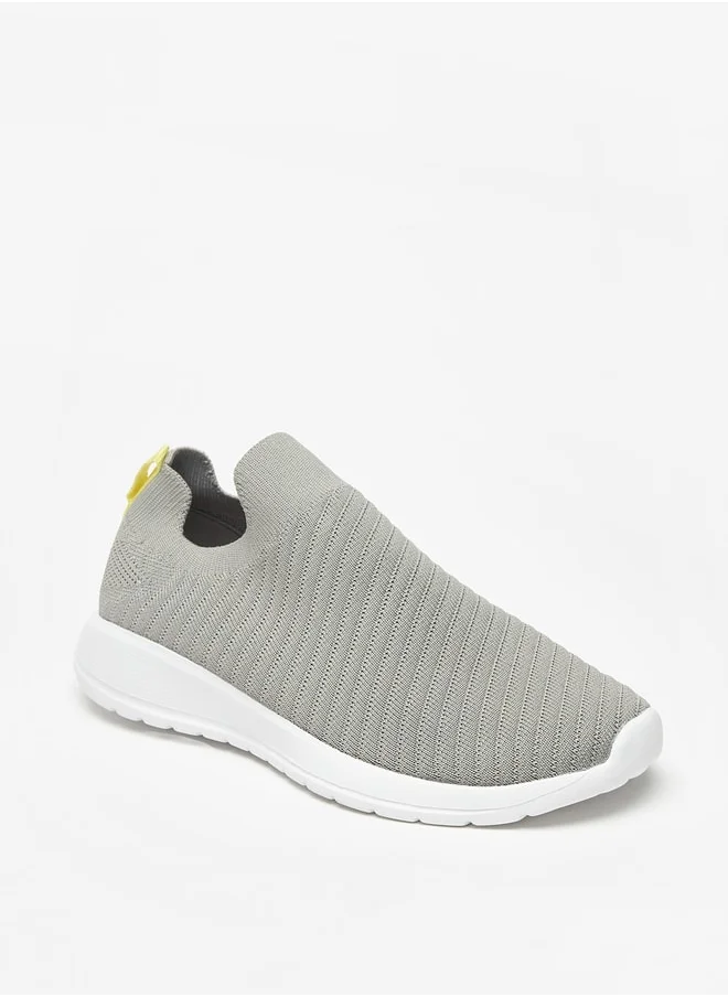 Oaklan by Shoexpress Textured Slip-On Walking Shoes