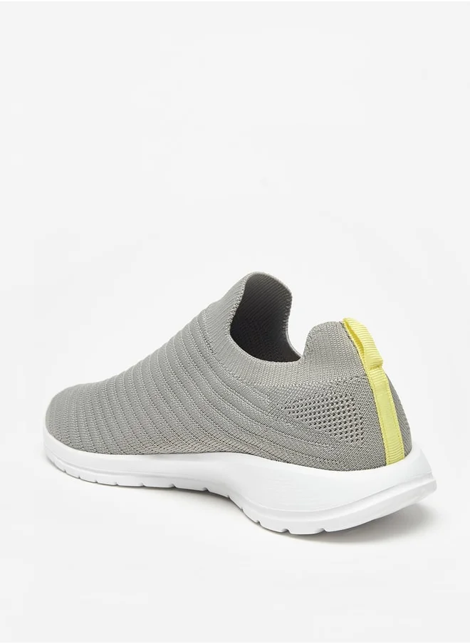 Oaklan by Shoexpress Textured Slip-On Walking Shoes