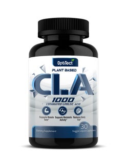 Plant Based Supports Cla 1000 , 30 Vegan Liquid Capsules, 1000 Mg
