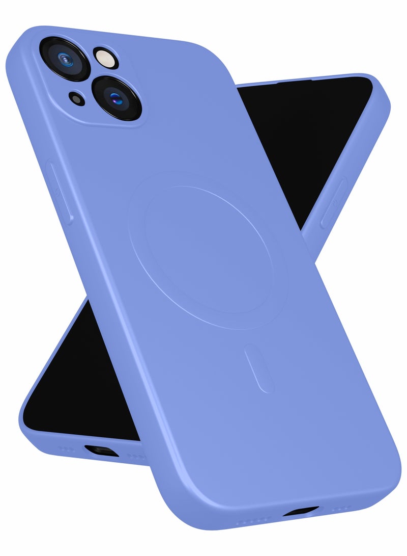 MOBILIUS for iPhone 13 Case, Soft Anti-Scratch Microfiber Lining, Compatible with MagSafe, Shockproof Phone Case for iPhone 13, Purple - Image 1