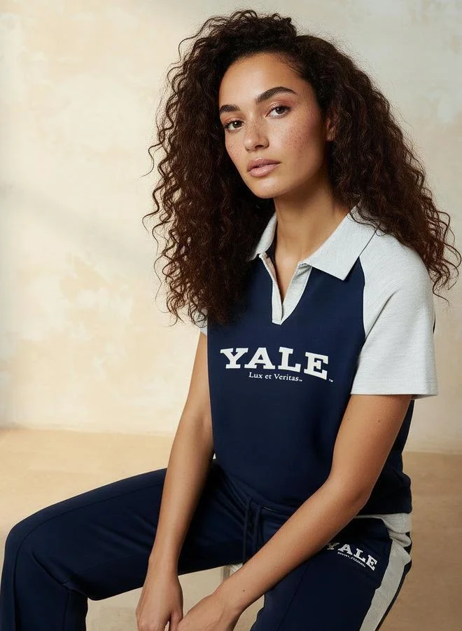 SP Characters T shirt with Yale Print