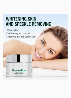 Herbal Pack of 2 Licorice Root Whitening And Anti-Wrinkle Facial Cream 2X50G  - Image 2