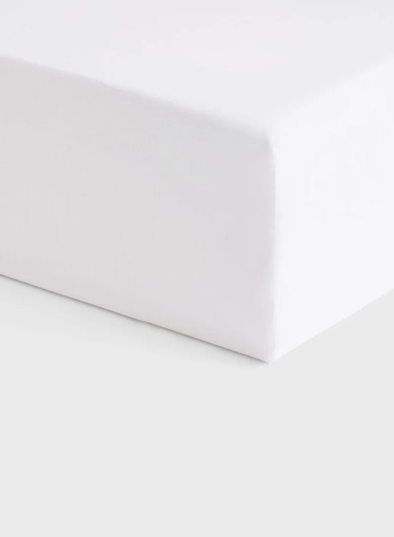 H&M Fitted Cotton Sheet-140X200