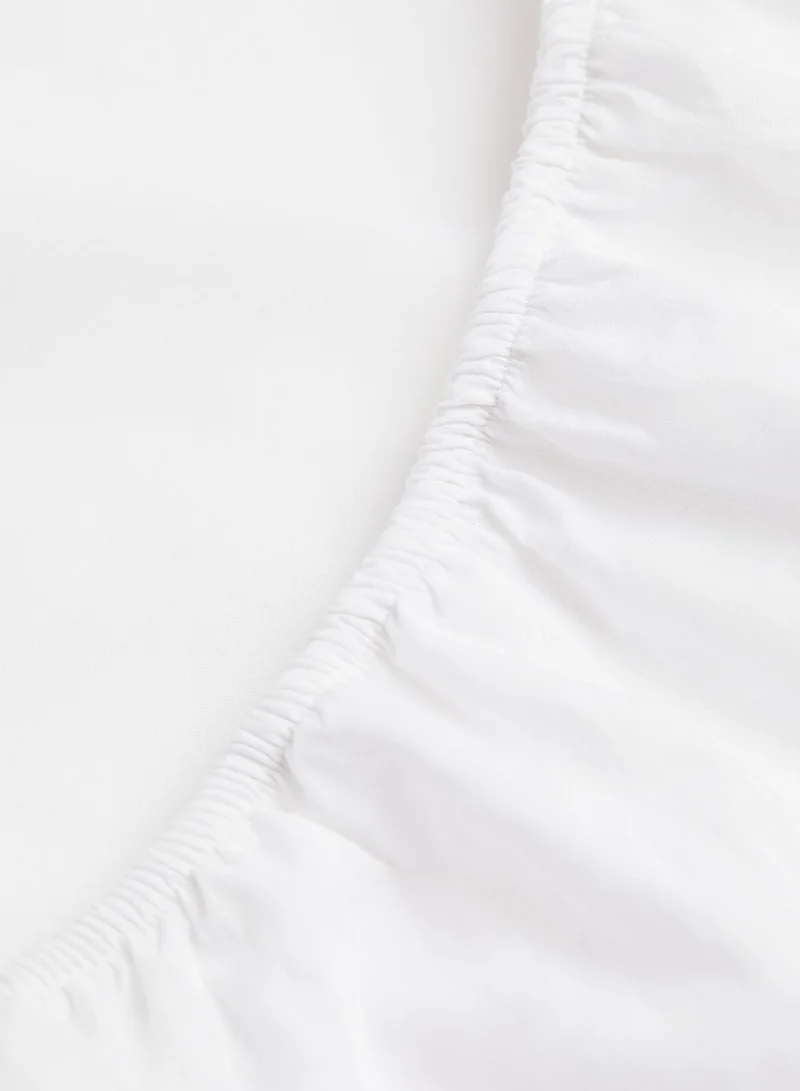 H&M Fitted Cotton Sheet-140X200