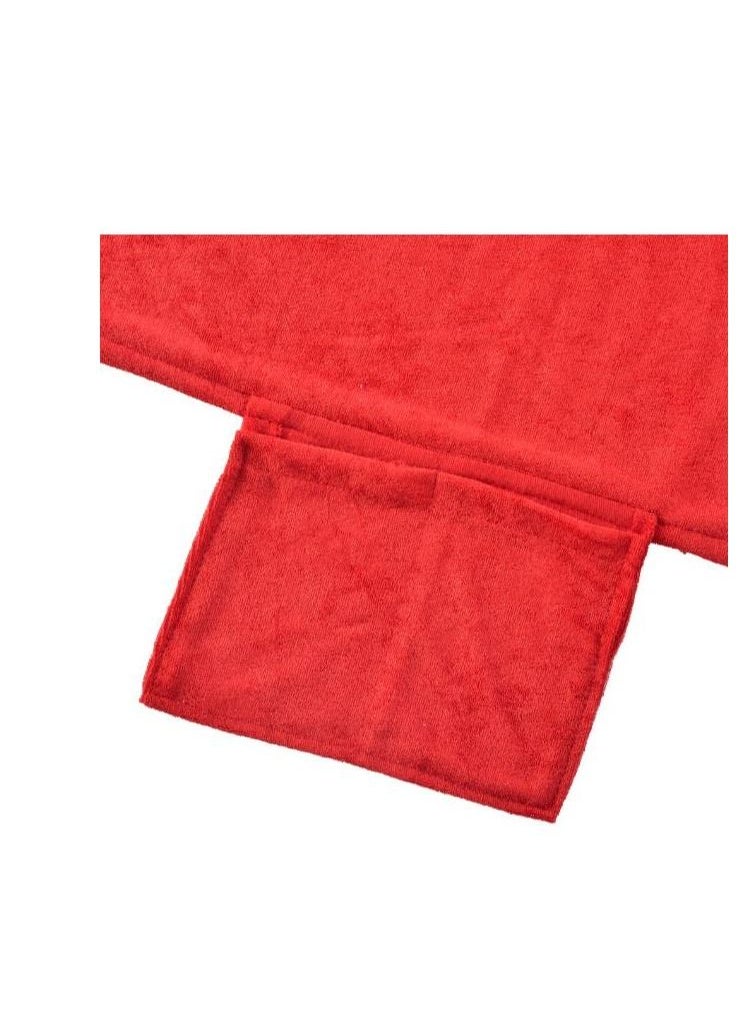 Y&D Lounge Chair Beach Towel Cover, Microfiber Large Pool Towels Recliners Towel Cover with Side Pockets Carrier for Holidays Sunbathing  - Image 3