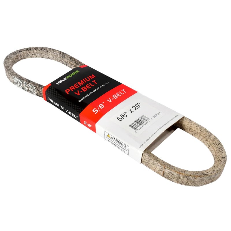 Maxpower حزام متميز معزز بألياف كيفلار، 5/8" × 29" - Image 2
