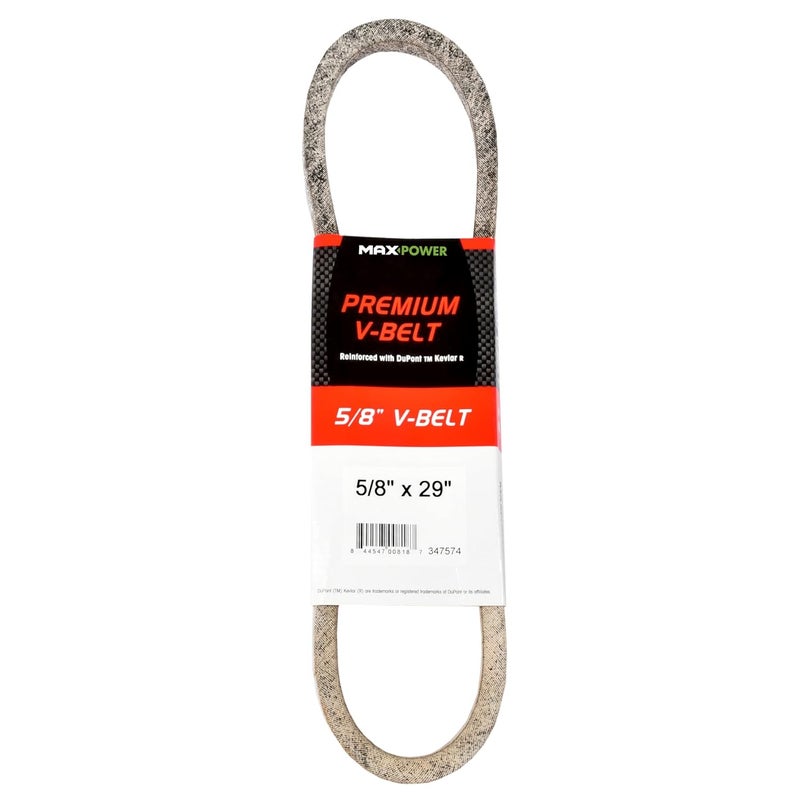 Maxpower حزام متميز معزز بألياف كيفلار، 5/8" × 29" - Image 1