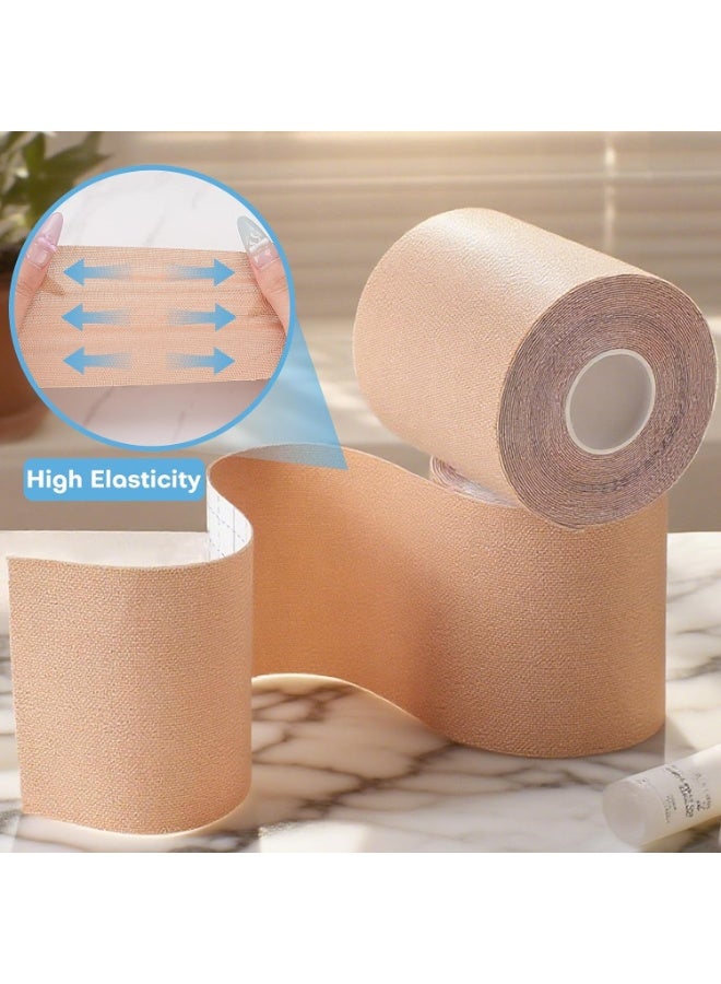 Tattoo Cover Up Tapes, 3"x16.4Ft Waterproof Tattoo Covers Tape, Sweat-Resistant Cuttable Skin Tone Tattoos Patches for Tattoos, Scars and Birthmarks - Image 3