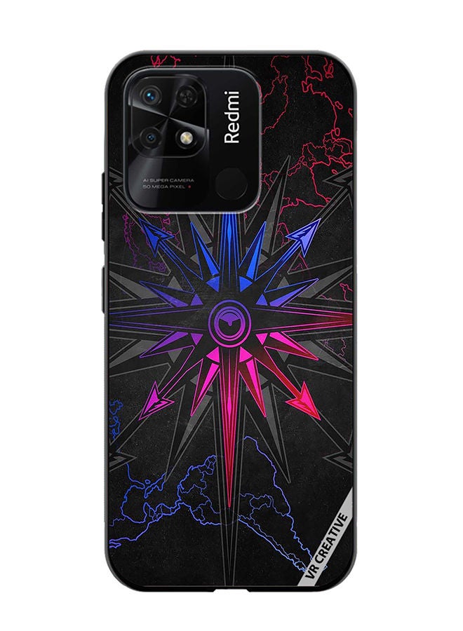 VR CREATIVE Protective Case Cover For Xiaomi Redmi 10C Design Multicolour - Image 1