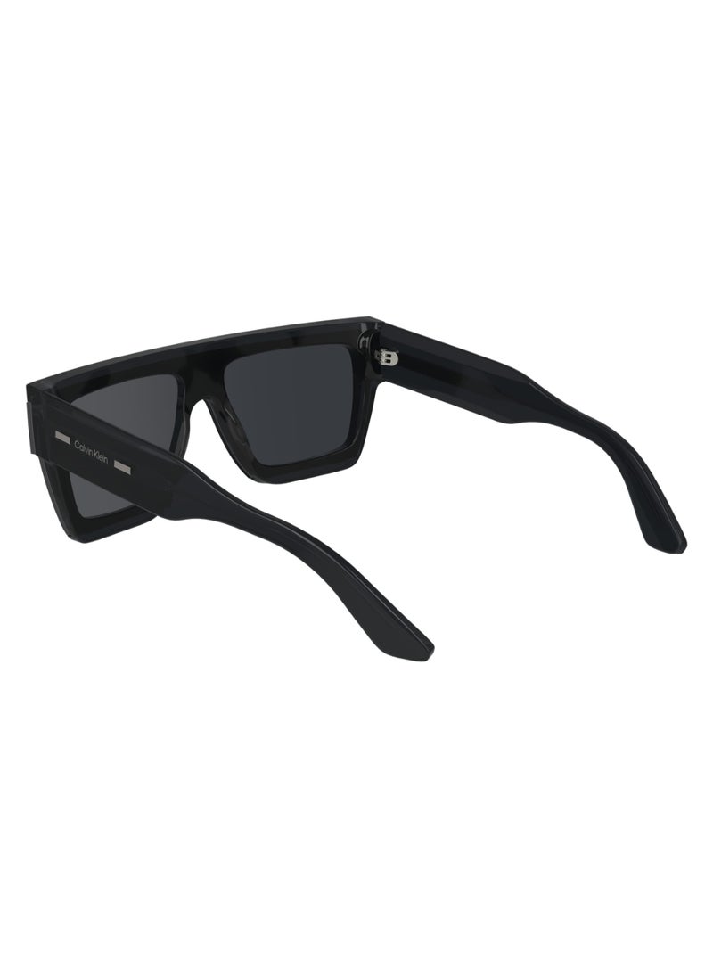 CALVIN KLEIN - FULL RIM ACETATE SQUARE CALVIN KLEIN SUN CK24502S  5518 (059) SLATE GREY - Image 1
