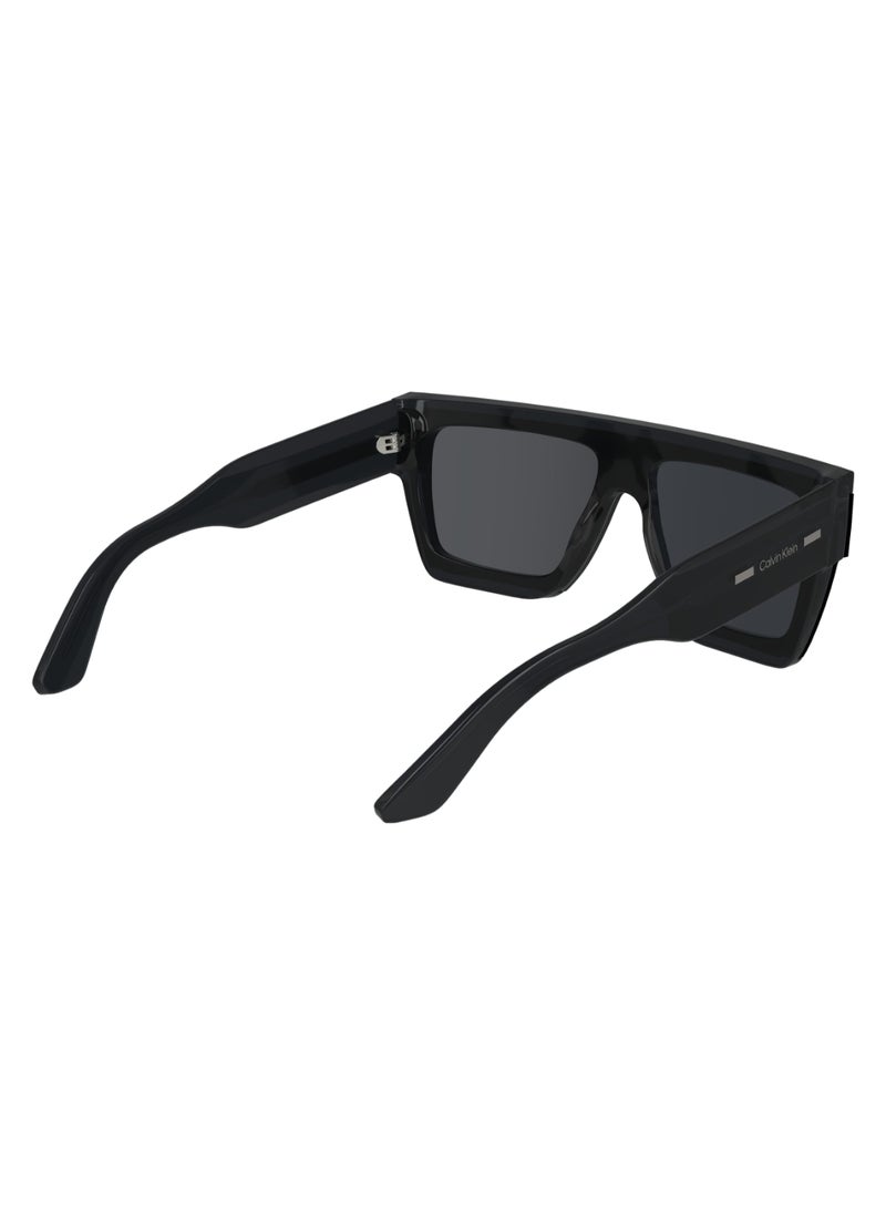 CALVIN KLEIN - FULL RIM ACETATE SQUARE CALVIN KLEIN SUN CK24502S  5518 (059) SLATE GREY - Image 1