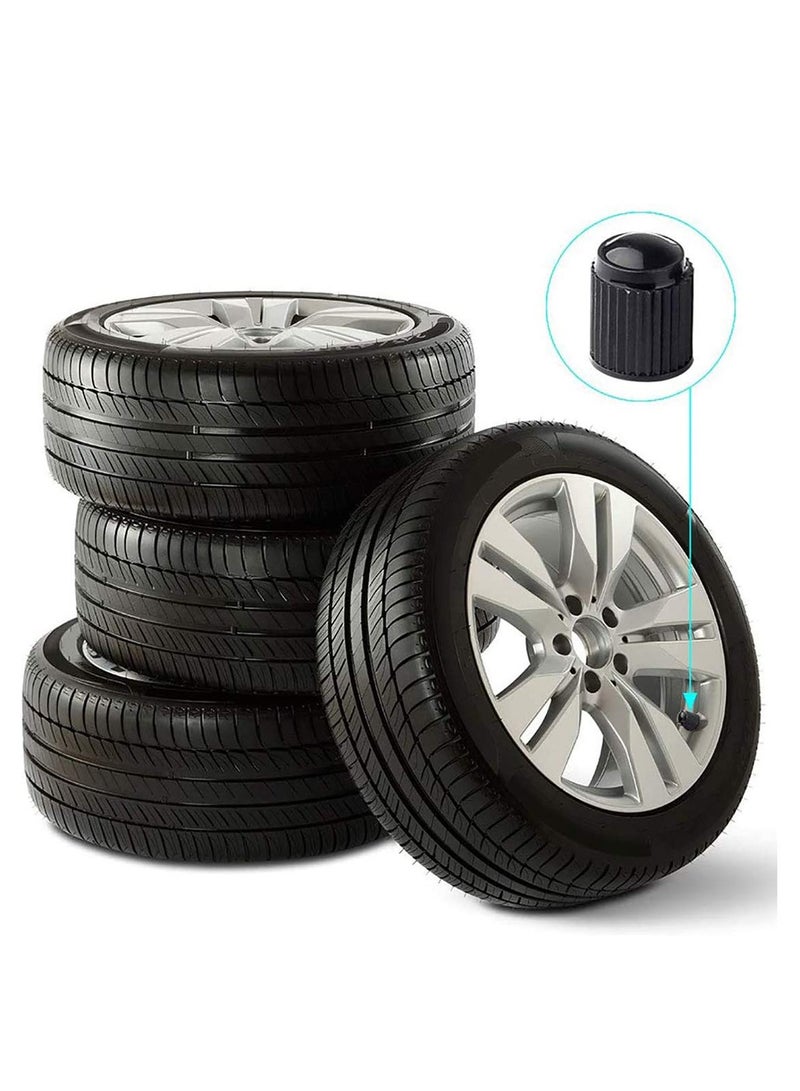 Plastic Tyre Valve Caps for Schrader Valve, Universal Size Tyre Stem Dust Caps, Wheel Caps For Bicycle, Motorbike, Cars, SUVs and Trucks - Image 4