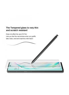 SHOPI Samsung Galaxy Note 10+ (Plus) UV Tempered Glass Full Glue Screen Protector (Clear)  - Image 4