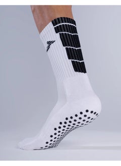TEMPO Grip Socks White  - Image 2
