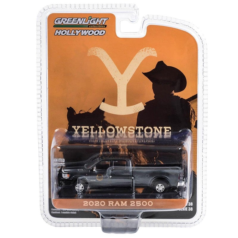 Greenlight 1/64 2020 Ram 2500 Montana Livestock Assoc., Hollywood Yellowstone 44990-F - Image 1