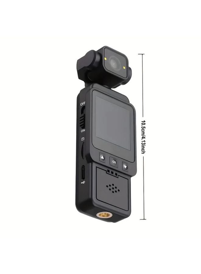 1080P Action Camera With 180 Rotatable Lens Night Vision 32GB Card Included - Image 3