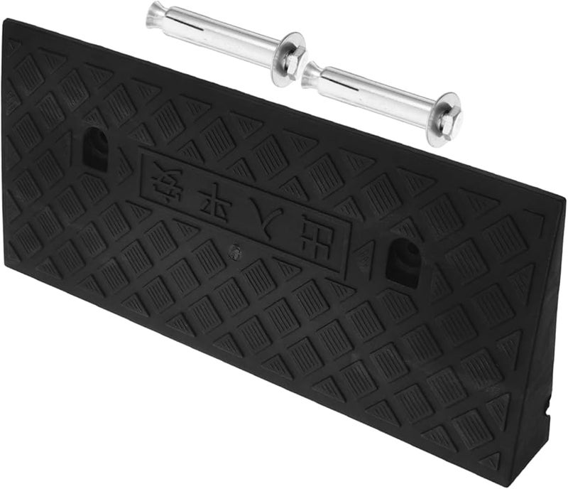 مجموعة منحدر الكرسي المتحرك البلاستيكي مقاس 50 × 22 × 6 سم للمنحدر الداخلي للعتبة العالية - Image 2