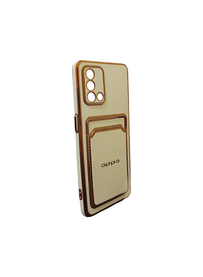 Plastic Back Cover For Oppo A74 4G Multi Color - Image 2