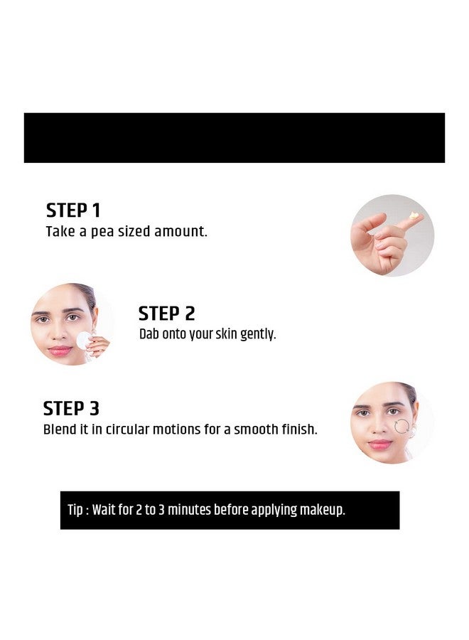 Insight Cosmetics Pore Mnimizer Primer |Primer For Face Makeup | Pores And Fine Lines Minimizer | Hydrating And Moisturising | Infused With Aloe Vera | Silk Matte Finish (10 Ml)  - Image 5