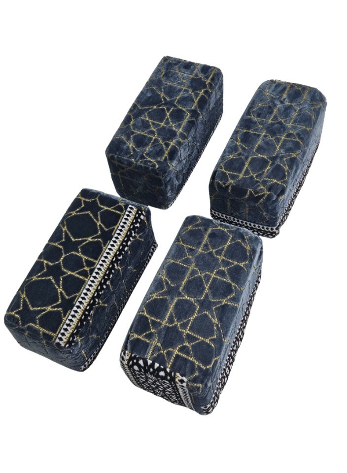 SMART HOME A 6-piece heritage ground seating set suitable for travel, camping, and gardening. The set includes a large round mattress with double padding, a bag, and four bolsters with the bag. The seat features beautiful patterns, double stitching, 20mm padding, and a waterproof Tanzanian underlay fabric. The heavy-duty seating set is made of 8mm and 1mm square tubes. The luxurious set matches the picture. Mattress size is 300x300 cm and the bolster size is 25x50 cm - Image 5