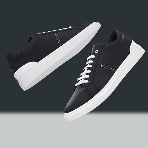 Cruiser Mens Sneaker| Comfort & Style with Soft Cushioned Insole | Classic Canvas Sneakers for Effortless Style |Trendy Lace-Up Design for Casual Outfits (2622) |11 UK - Image 2