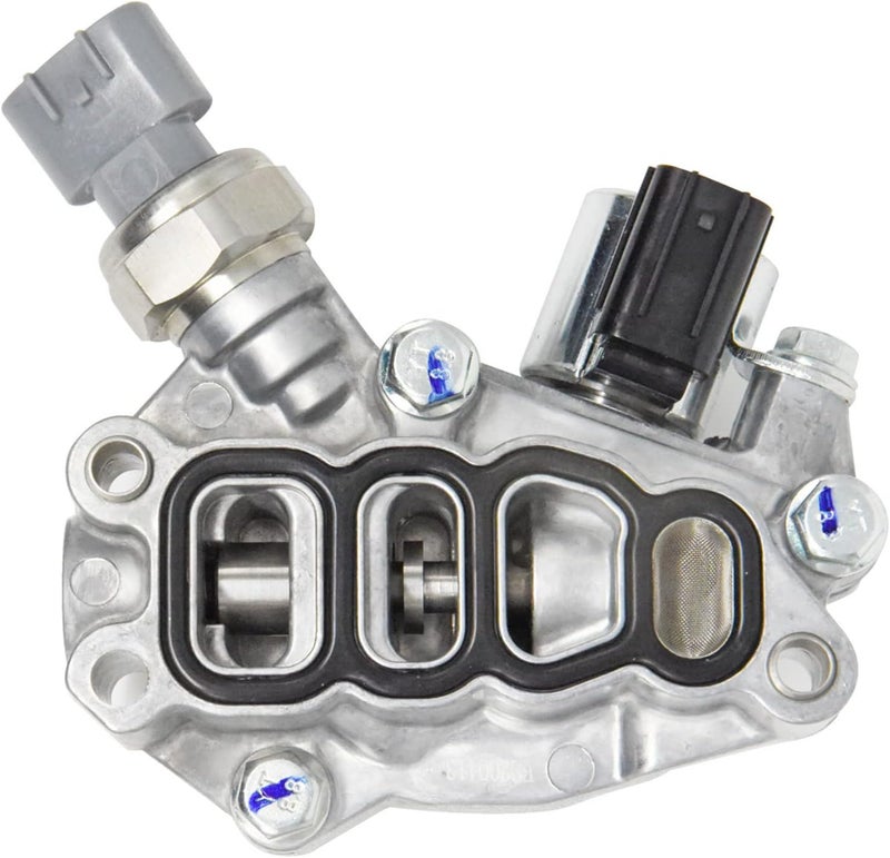 NMN VTEC Timing Solenoid Spool Valve Assembly W/Gasket 15810-RKB-J01 Compatible with Honda Pilot Accord Odyssey 2.4L 3.0L 3.5L - Image 1