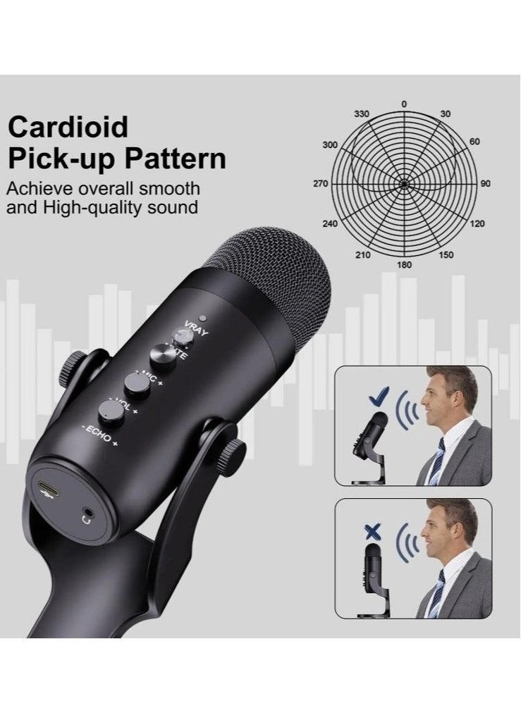 JMARY MC-PW8 USB Desktop Condenser Microphone - pzsku/Z2D7F853C556572AA3D1BZ/45/_/1717070843/cf6f903c-3539-4991-ba9d-5f4b1dc0aa54