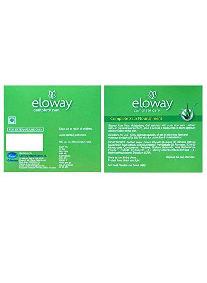 Eloway Aloevera Moisturising Gel For Skin Nourishment 100G Each Pack Of 3 - Image 3