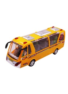 TOY GARDEN Luxury Toy Bus with Realistic Design and Detailed Interior  Durable Yellow Bus Toy for Kids, Perfect for Pretend Play and Collecting  - Image 2