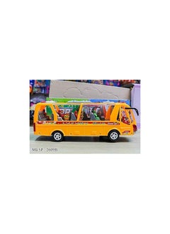 TOY GARDEN Luxury Toy Bus with Realistic Design and Detailed Interior  Durable Yellow Bus Toy for Kids, Perfect for Pretend Play and Collecting  - Image 3