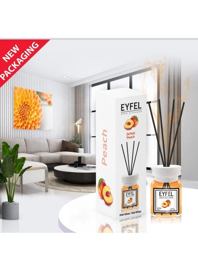 EYFEL Reed Diffuser - Peach 120 ml - Image 2