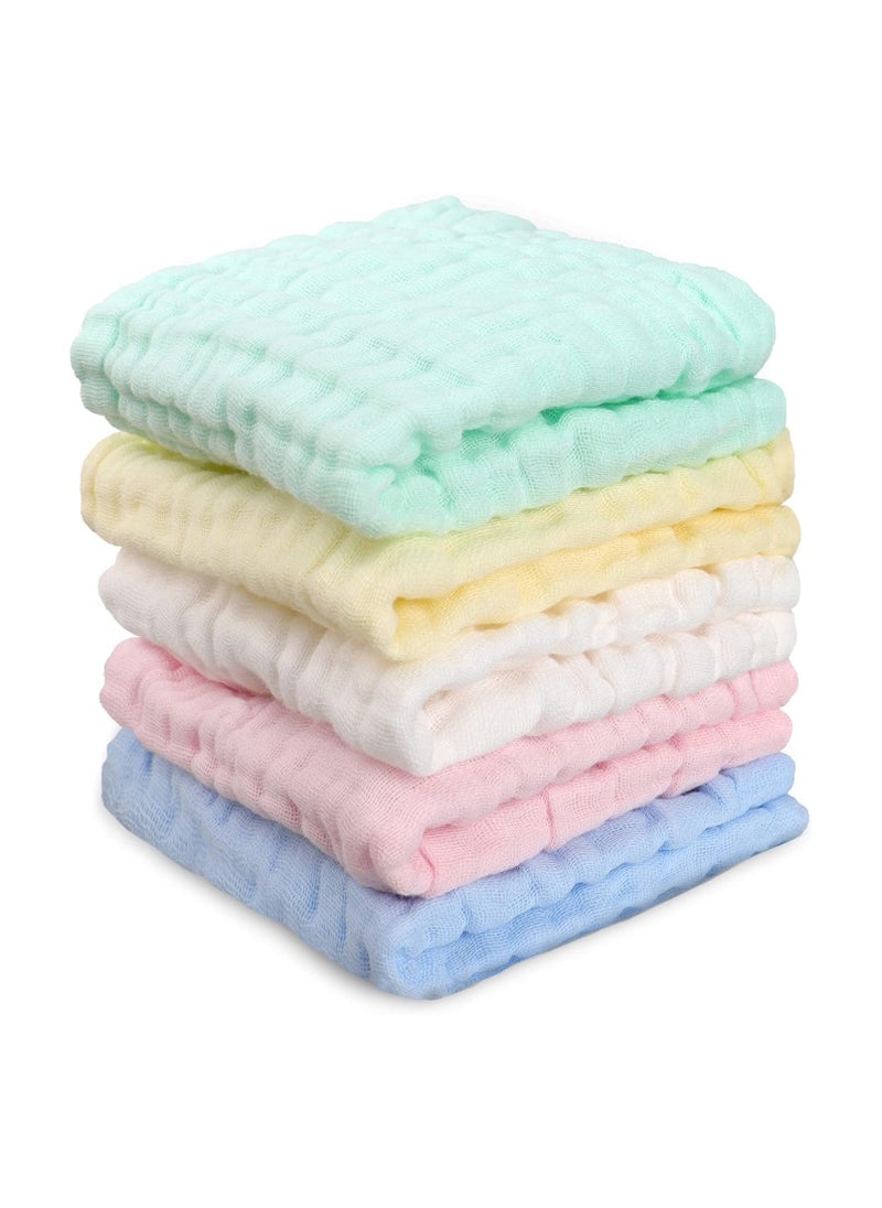 BLOOMING TIME 5-Piece Wipes Soft Super Gentle Delicate Skin Towel Set  - Image 1