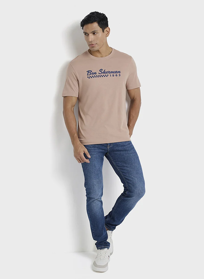 Ben Sherman Basic Crew Neck T-Shirt