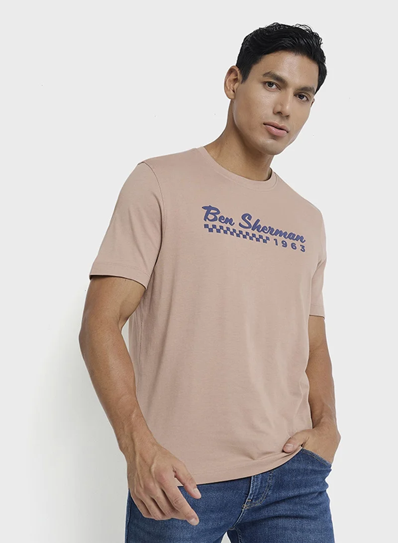 Ben Sherman Basic Crew Neck T-Shirt