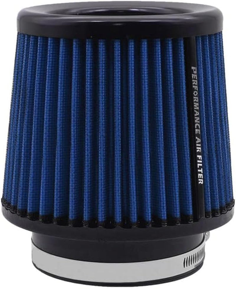 Generic Journdream Universal Air Filter Car Replacement Air Filter for 76 mm 89 mm 101 mm Cold Air Filter Inlet Induction Set Red Universal High Performance Air Filter, Washable and Reusable (Blue)  - Image 1