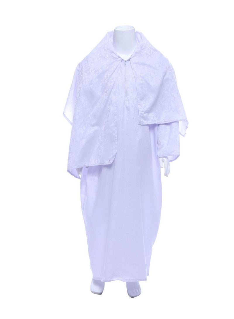 Manasek Kids Prayer Dress - (Light Purple) - 4-5 Years - Image 1