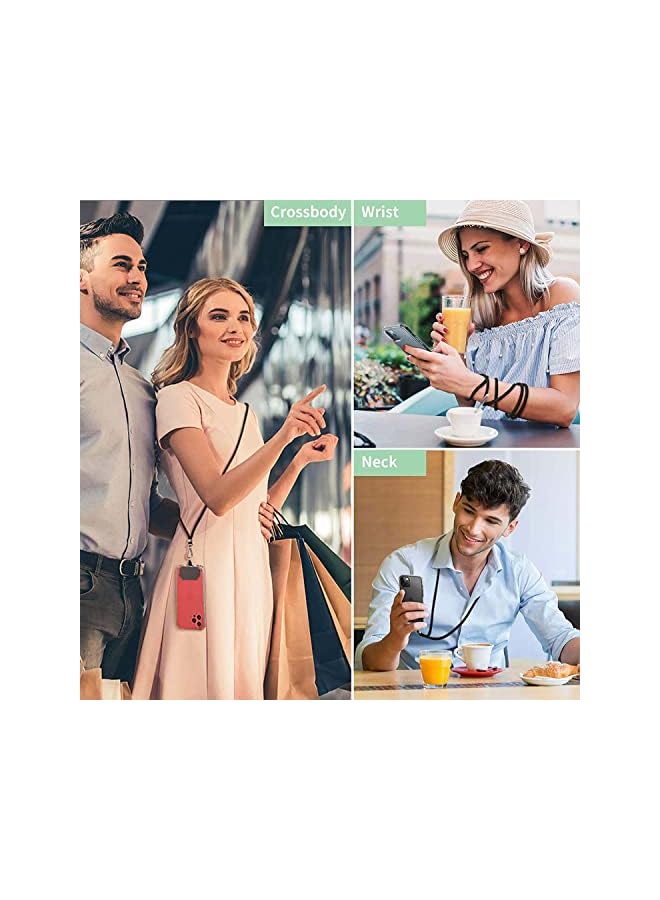 Green Tiger Universal Cell Phone Lanyard, Crossbody Lanyard with Adjustable Nylon Neck Strap Compatible for Every Mobile Phone, 2 Sets - Image 2