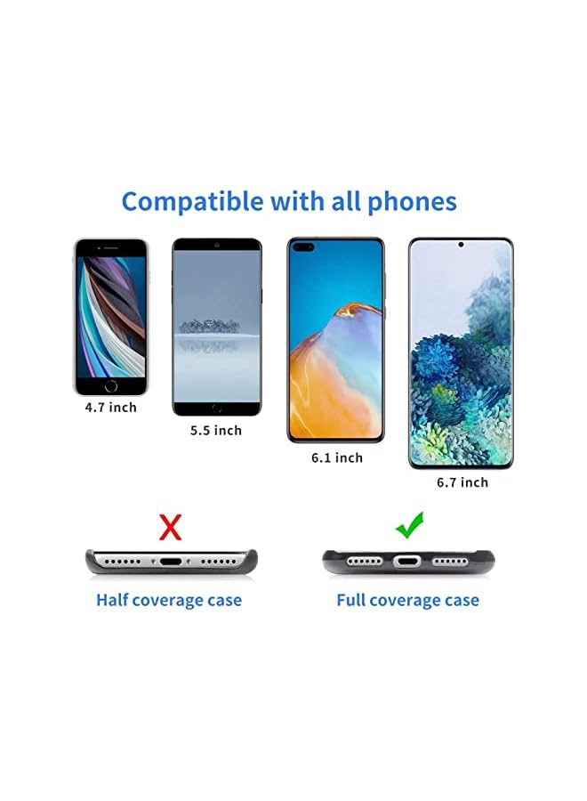 Green Tiger Universal Cell Phone Lanyard, Crossbody Lanyard with Adjustable Nylon Neck Strap Compatible for Every Mobile Phone, 2 Sets - Image 5