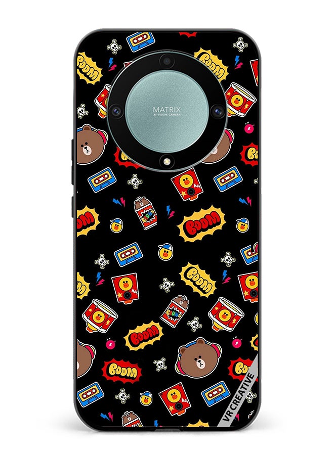 VR CREATIVE Protective Case Cover For Honor X9b Boom Design Multicolour - Image 1