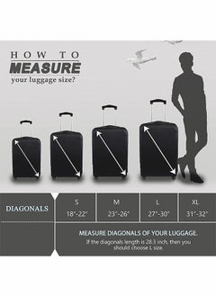 Travel Luggage Cover Suitcase Protector Fits (18-28 inch luggage) - pzsku/Z2D7FFD6E3D22F9D68176Z/45/_/1660720289/df164f2e-22ad-4e84-ae5c-ff6ca7d09990