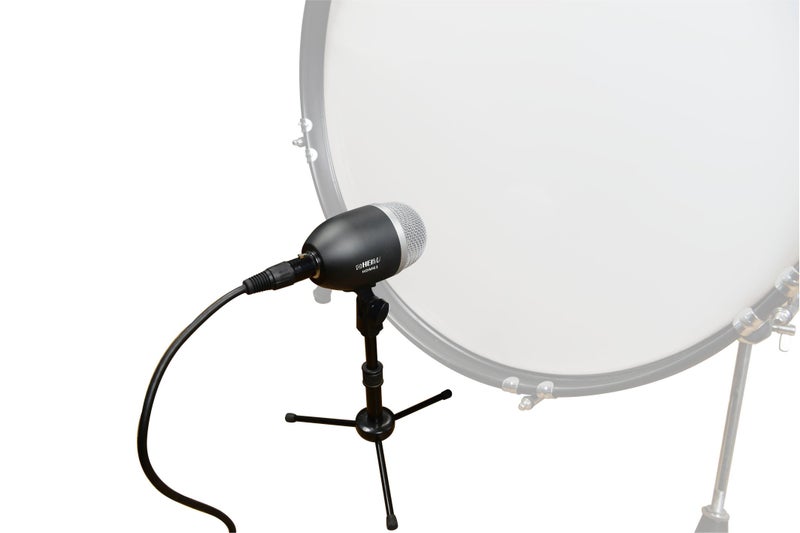 HEIMU Wired Microphone Kit for Drum and Other Musical Instruments â€¦ (A Whole Set Mic) - Image 1